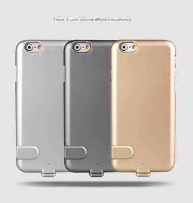 1500 Mah 출장을 위한 외부 Iphone 건전지 상자 충전기 지원 덮개