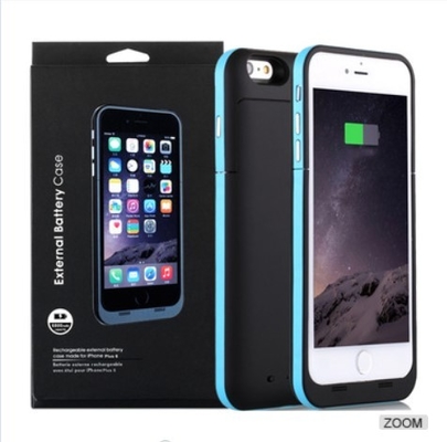 경량 Iphone 건전지 상자 충전기 Li 중합체 셀룰라 전화 건전지에 6800 MAh