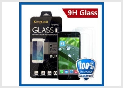 Iphone 6 진짜 유리제 휴대폰 스크린 보호자 자동 접착 영화 0.33mm 9H