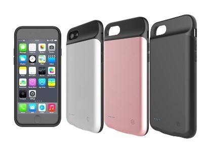 아이폰 7을 위한 애플 큰 수용량 Iphone 건전지 상자 4000 MAh 매우 얇은 무선