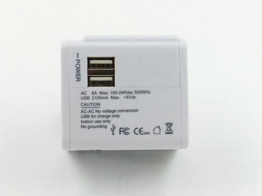 다중목적 이중 USB 위탁 소켓, 보편적인 여행 마개 접합기