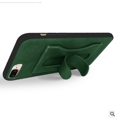 iPhone7 휴대전화 포탄 애플 8plus 가죽 카드 홀더 차 모든 것을 포함하는 방탄 덮개